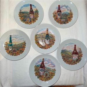 New Bareuther Waldsassen Bavaria Germany Salad/Desert Plates Set of 6